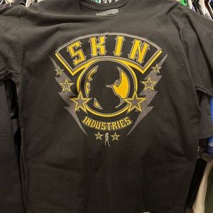 Large Black Skin Industries Shirt